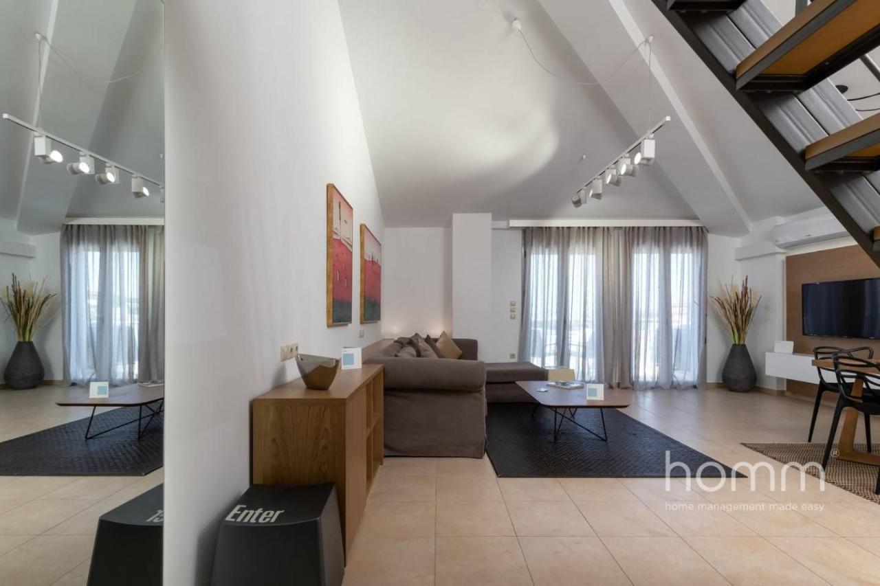 137Sqm Homm Apartment With Acropolis View 7Ppl Athen Exterior foto