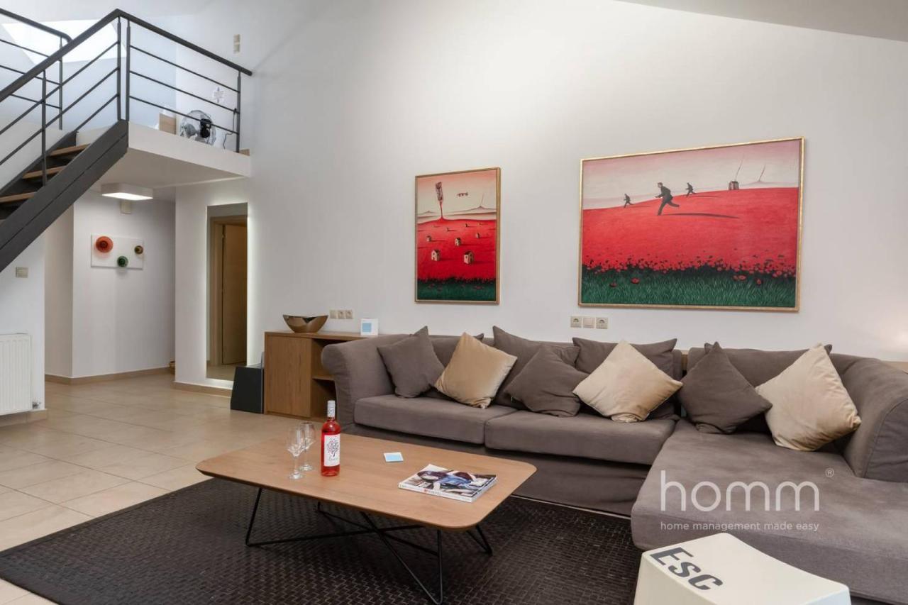 137Sqm Homm Apartment With Acropolis View 7Ppl Athen Exterior foto